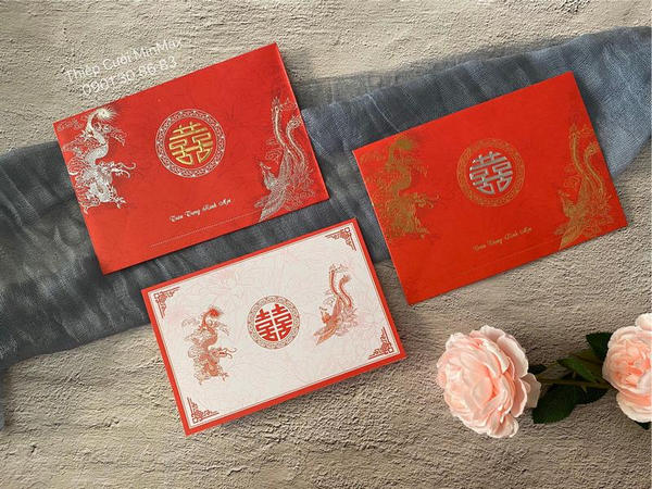 các mẫu thiệp cưới đẹp 2021