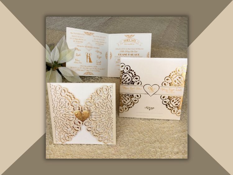 Phong cách in thiệp cưới được ưa chuộng nhất