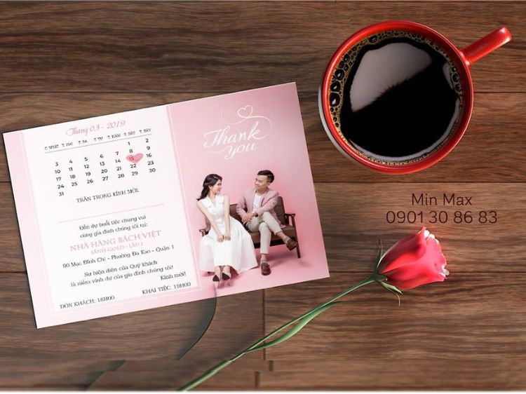 Địa chỉ cung cấp phôi thiệp cưới đẹp giá tốt tại Tp.HCM
