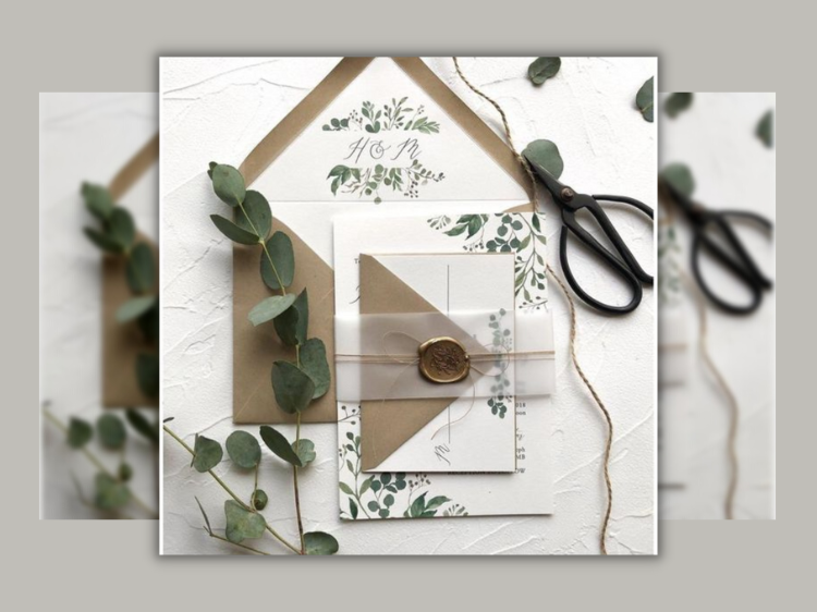 Màu sắc thiệp mời cưới