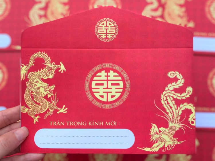 Mẫu thiệp cưới đem lại sự sang trọng quý phái