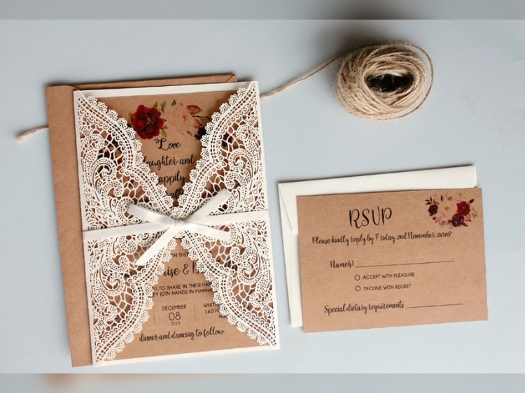 Hướng dẫn làm thiệp chúc mừng đám cưới handmade đơn giản