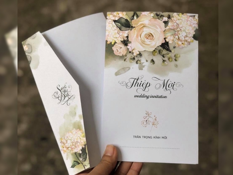 Những lý do mà các cặp đôi nên tự in thiệp cưới