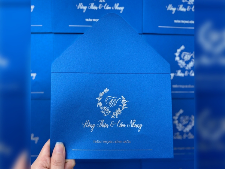 Tổng hợp những mẫu phong bì thiệp cưới đẹp nhất hiện nay