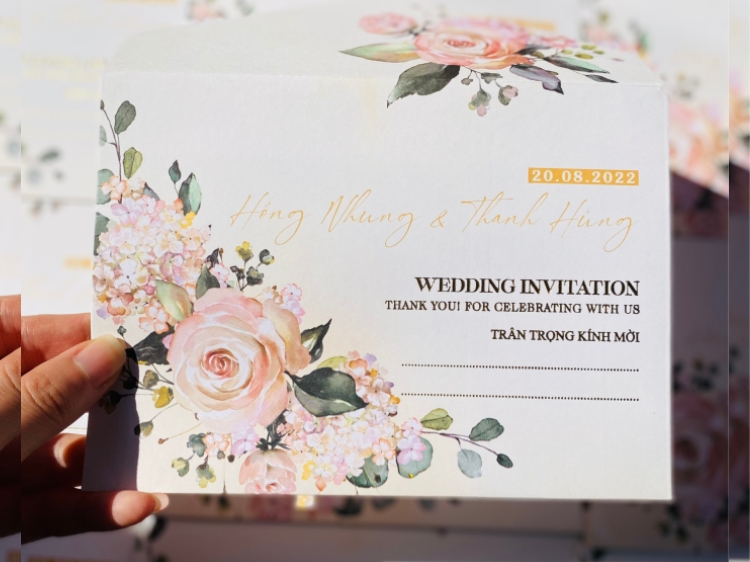 Minmax - Đơn vị in phong bì thiệp cưới chất lượng, giá rẻ