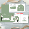 thiep-cuoi-mau-keo-hinh-chibi-mau-xanh-la-mau-moi-nhat-dep-de-thuong-gia-re-in-nhanh-chat-luong-thu-duc